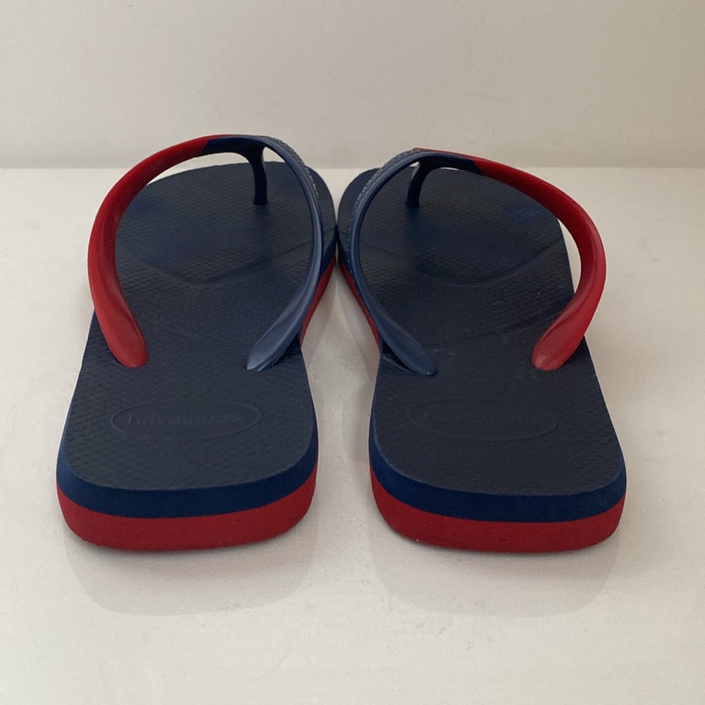 Havaianas Navy Dual Flip Flop Size 9/10 - Picture 4 of 10